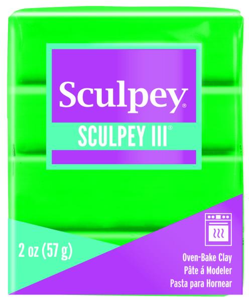 Sculpey III 57 g emerald